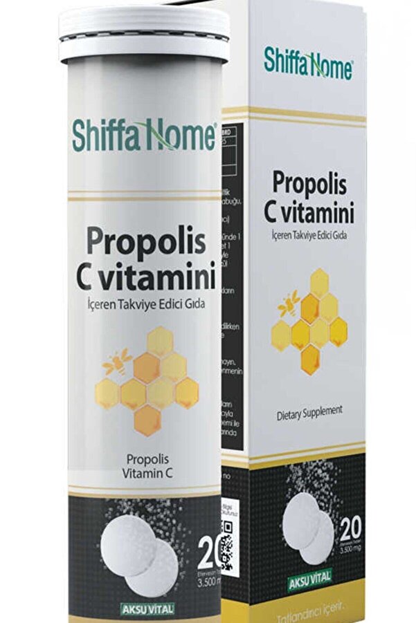 Propolis - C Vitamini Efervesan 20 Tablet Aleyna Baharat