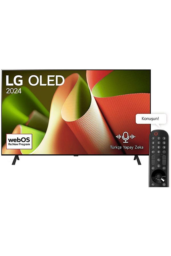 LG 77OLEDB46 77" 195 Ekran 4K Smart AI Sihirli Kumanda Dolby Vision webOS24 OLED TV