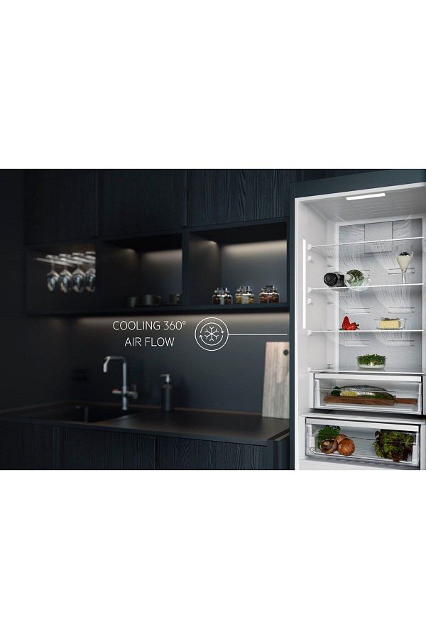 VESTEL 60x200 cm Alttan Dondurucu Combi Tip No-Frost Cam Buzdolabı - Görsel 5