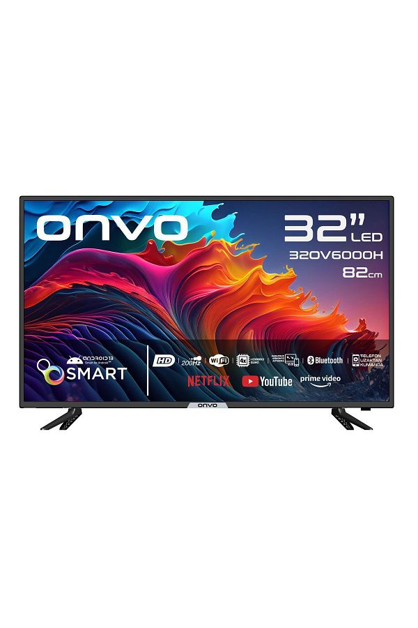 ONVO 32OV6000H 32'' HD READY ANDROID 13 SMART LED