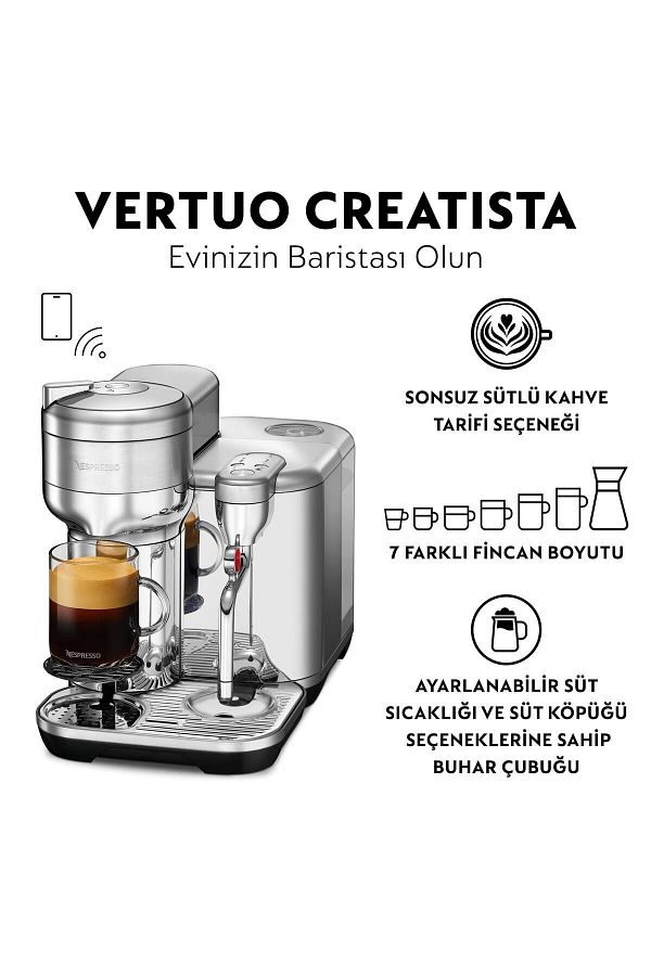 Nespresso Vertuo Creatista Pro Kahve Makinesi - Görsel 2