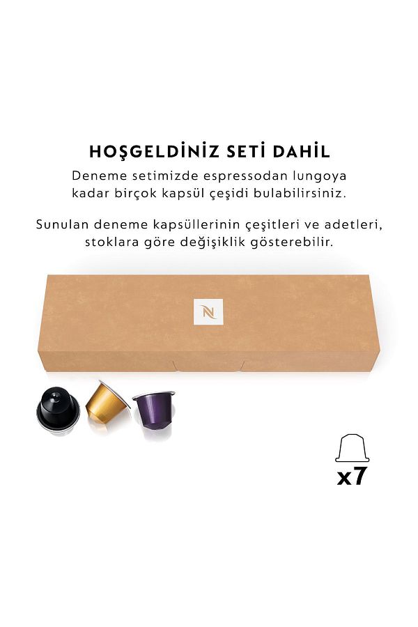 Nespresso C30 Essenza Mini Kahve Makinesi, Beyaz - Görsel 4