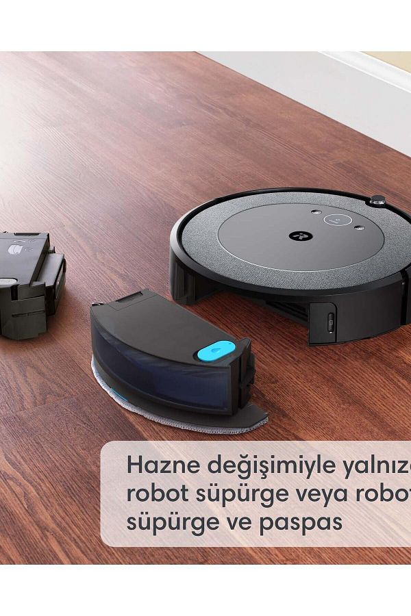 IRobot İRobot Roomba Combo İ5 Robot Süpürge Paspas - Görsel 4