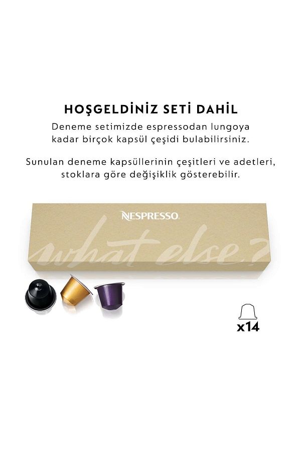 Nespresso C61 Red Pixie Kapsüllü Kahve Makinesi,Kırmızı - Görsel 4
