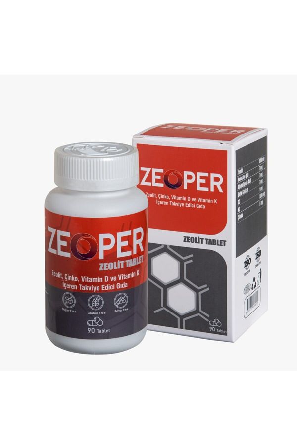 Zeolit, Çinko, Vitamin D Ve Vitamin K İçeren Takviye Edici Gıda