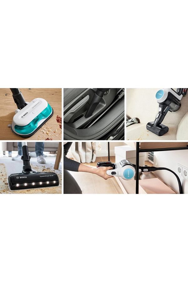 Bosch BCS71HYG3 Hygienic 2'Si 1 Arada Premium Aqua Şarjlı Dikey Süpürge 10 yıl Motor Garantili - Görsel 3