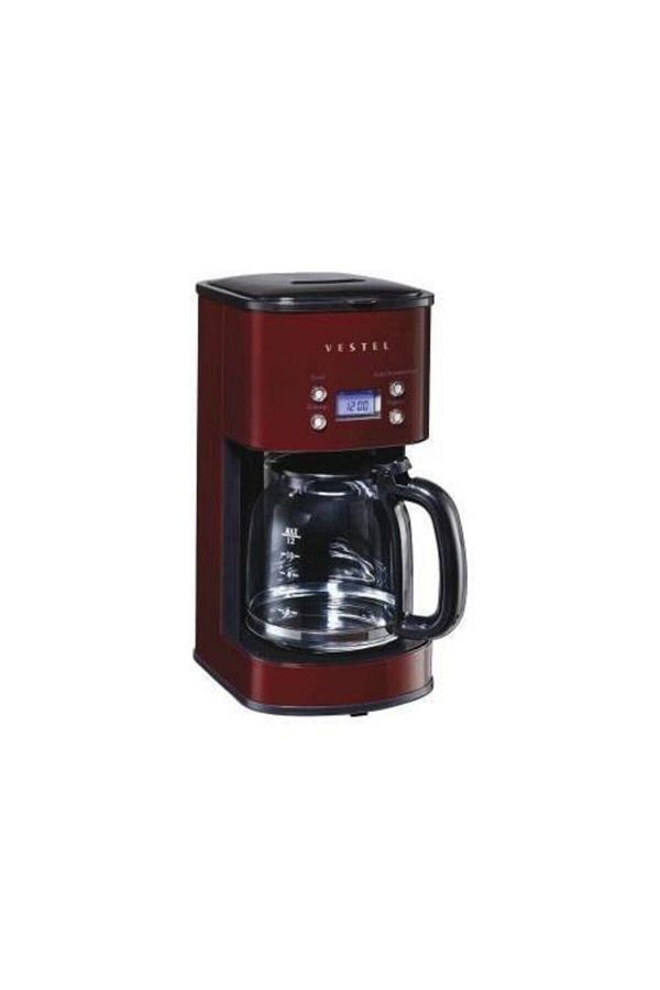 VESTEL Retro Bordo Filtre Kahve Makinası 1000w 12 Fincan Kapasite - Görsel 2