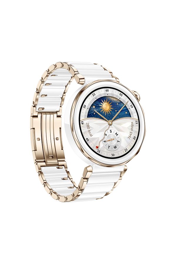 Huawei Watch GT5 Pro 42mm - Beyaz Seramik - Görsel 3