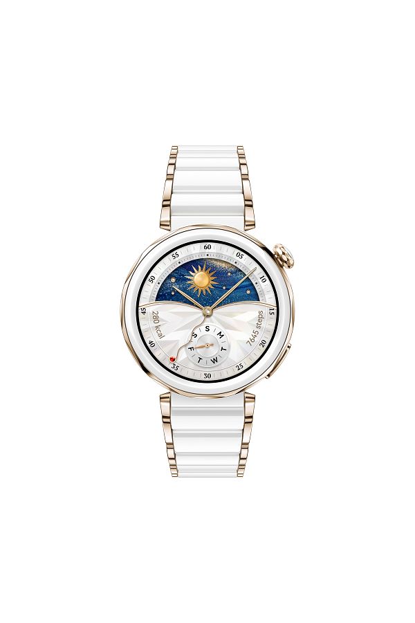 Huawei Watch GT5 Pro 42mm - Beyaz Seramik