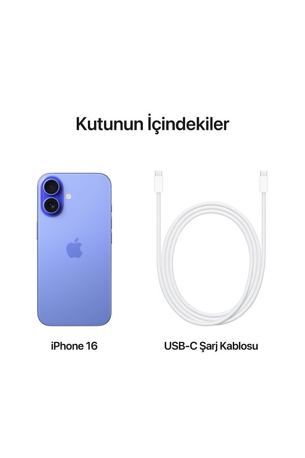 Apple iPhone 16 256GB Laciverttaş - Görsel 9