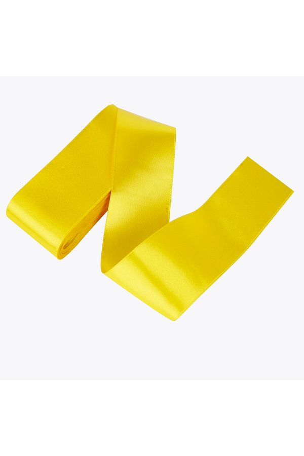 Saten Kurdele 6cm-10mt-sarı Parti Dolabı