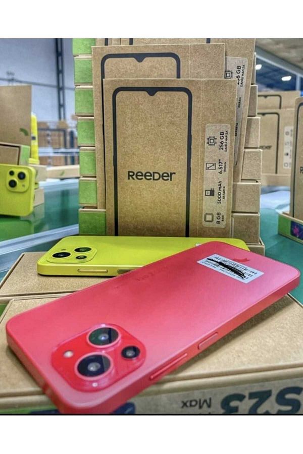 Reeder S23 Pro Max 256 GB Sarı Cep Telefonu (Reeder Türkiye Garantili) - Görsel 2