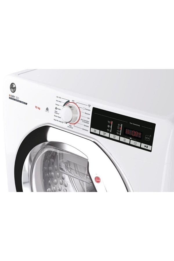 Hoover HLEH10A2TCEX-17 10 kg Wi-Fi Bluetooth Bağlantılı Isı Pompalı Kurutma Makinesi - Görsel 4