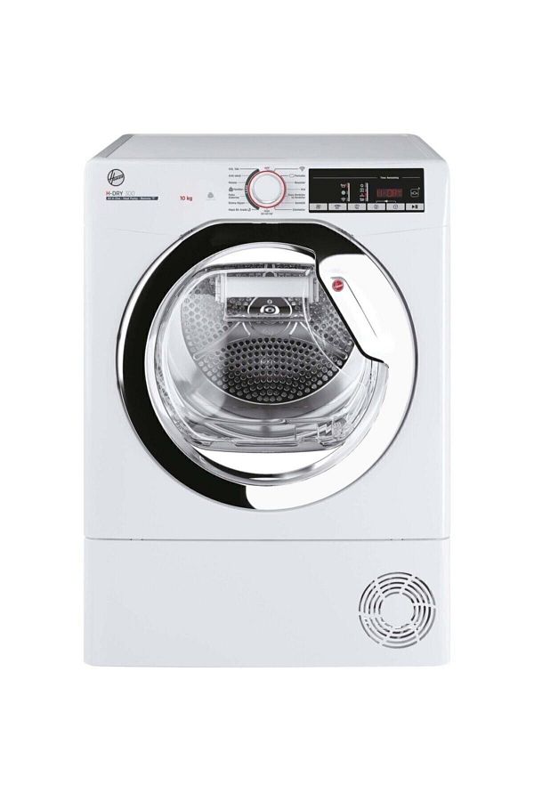 Hoover HLEH10A2TCEX-17 10 kg Wi-Fi Bluetooth Bağlantılı Isı Pompalı Kurutma Makinesi
