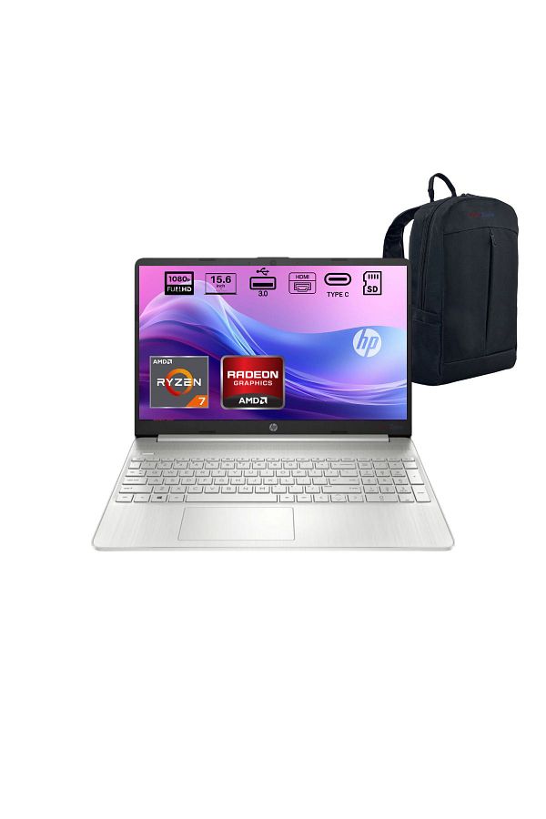 HP AMD Ryzen 7 5700U 16GB 512GB SSD 15.6" FHD Win11 Dizüstü Bilgisayar 4H0J2EAWZ2 - Wz Çanta