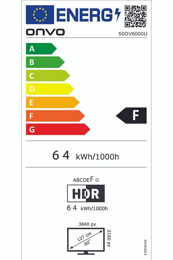 ONVO 50OV6000U 50'' ULTRA HD ANDROID 13 SMART LED TV (ÜCRETSİZ KURULUM) - Görsel 2