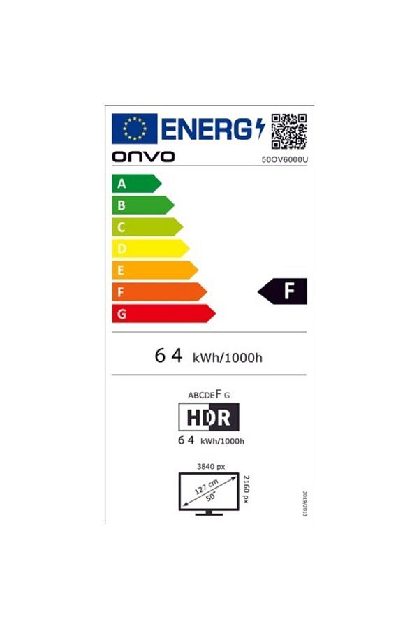 ONVO 50OV6000U 50" 127 Ekran Uydu Alıcılı 4K Ultra Hd Androıd Smart LED Tv - Görsel 2
