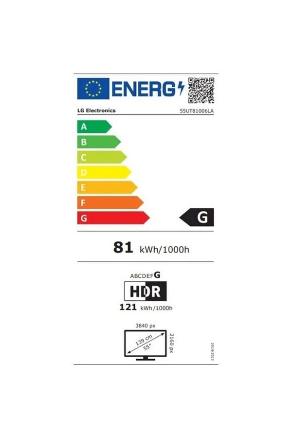 LG 55ut81006 55" 139 Ekran Uydu Alıcılı 4k Ultra Hd Smart Led Tv - Görsel 2