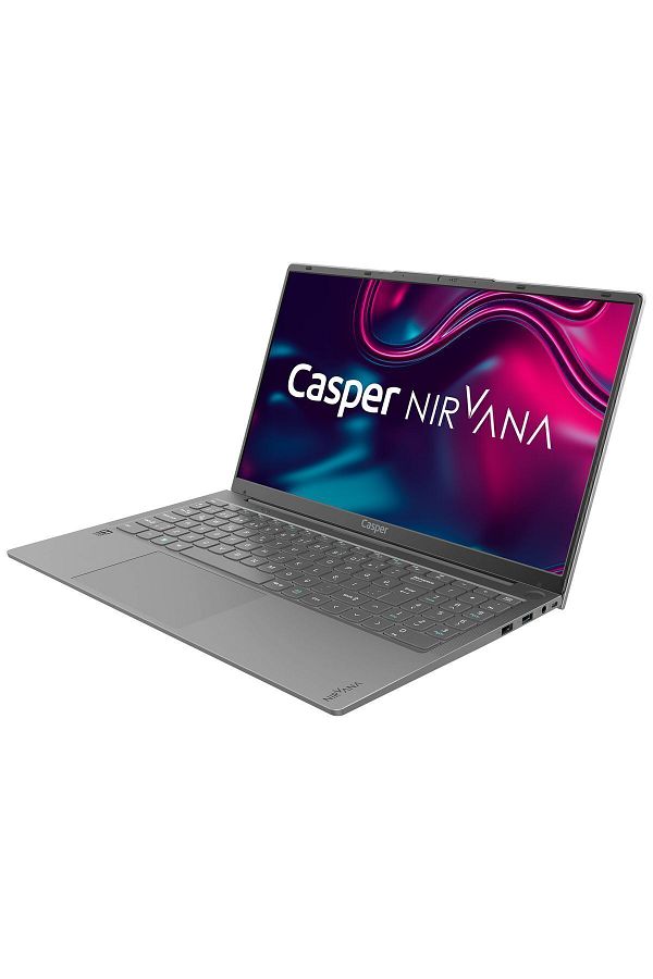 CASPER Nirvana X600.1245-BV00X-G-F Intel Core i5-12450H 16GB RAM 500GB NVMe SSD DOS 15.6" Laptop - Görsel 2