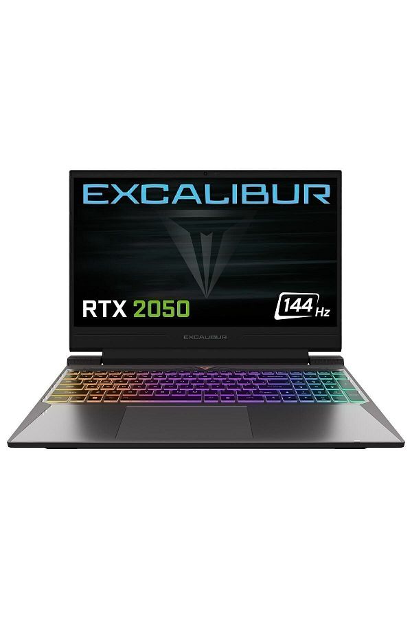 CASPER Excalibur G870.1245-BVG0P-B i5-12450H 16GB RAM 500GB NVMe SSD 4GB RTX2050 W11 Gaming Laptop