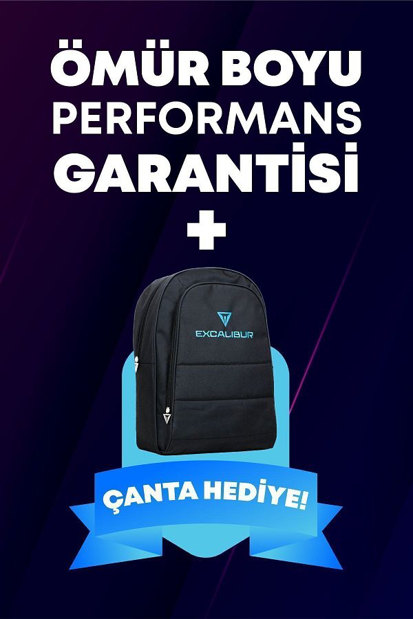 CASPER Excalibur G870.1342-DXB0X-B i5-13420H 32GB RAM 2TB NVMe SSD GEN4 8GB RTX4060 DOS GAMING LAPTOP - Görsel 2