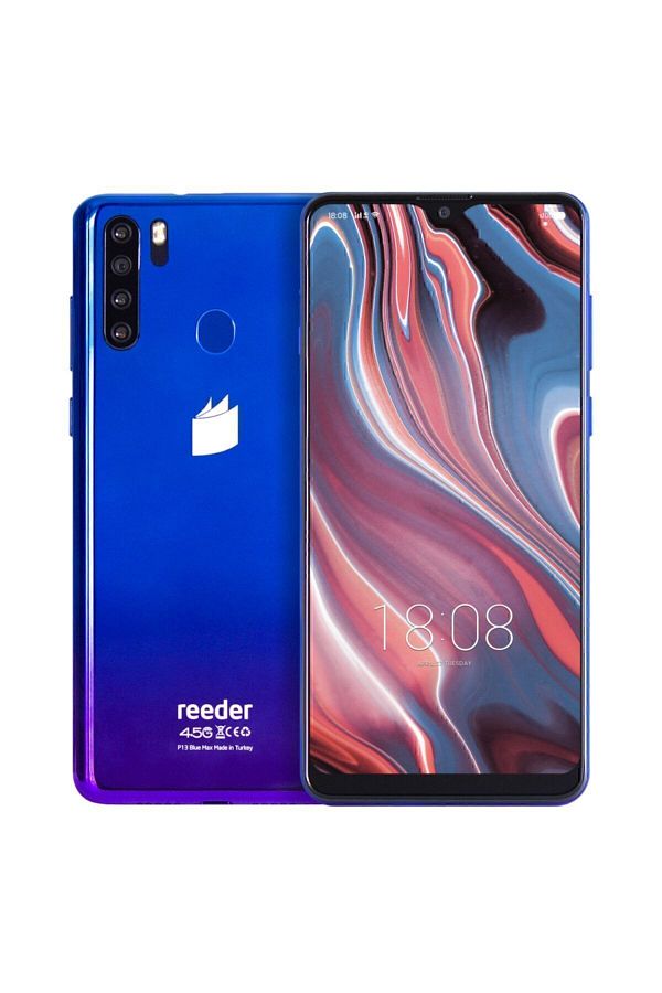 Reeder P13 Blue Max 4GB+64 GB Mavi Cep Telefonu (Reeder Türkiye Garantili)