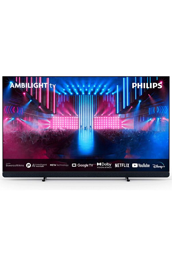 Philips 77Oled909/12 77" 194 Ekran 4K UHD Google TV Ambilight Tv