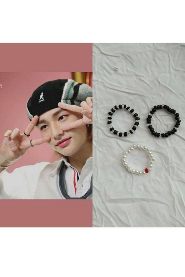 Stray Kids '' Hyunjin '' Yüzük Seti (3 Adet) Kpop Dünyası