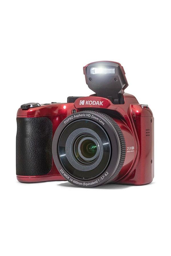 Kodak Astro Zoom AZ255/25x Yakınlaştırma Dijital Fotoğraf Makinesi-Kırmızı - Görsel 2