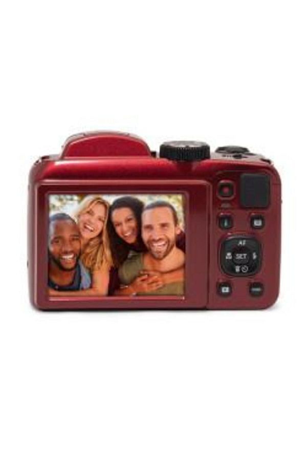Kodak Astro Zoom AZ255/25x Yakınlaştırma Dijital Fotoğraf Makinesi-Kırmızı - Görsel 3