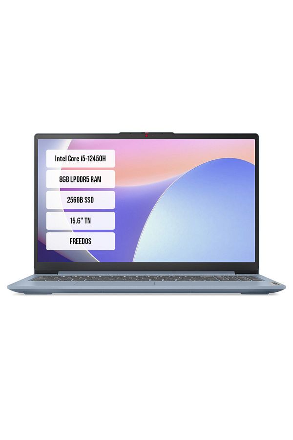 LENOVO I3 15IAH8 83ER00GCTR Intel Core i5-12450H 8GB LPDDR5 256GB SSD 15.6" TN FreeDos