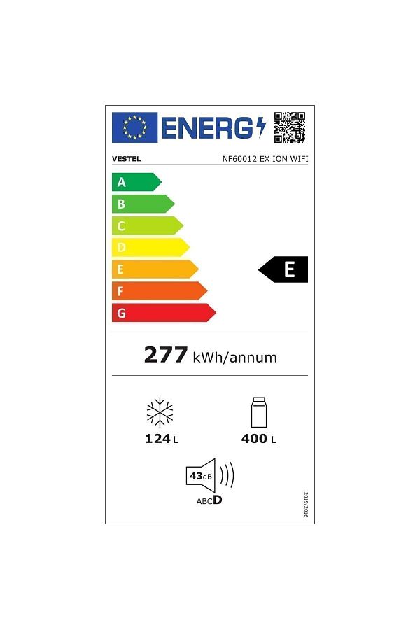 VESTEL Nf60012 Ex Ion Wıfı No Frost Buzdolabı - Görsel 8