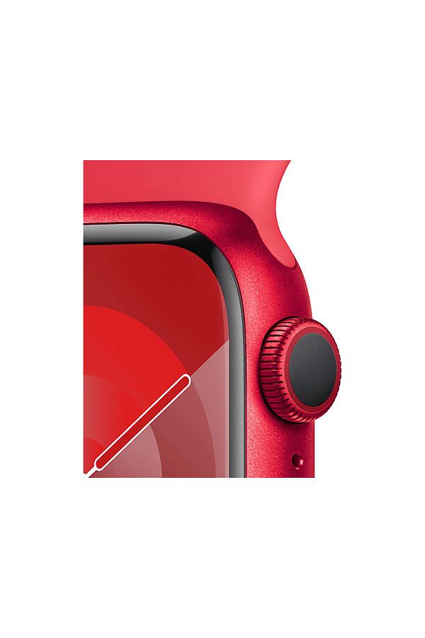 Apple Watch Series 9 GPS + Cellular MRYE3TU/A  45 mm PRODUCT(RED) Alüminyum Kasa ve (PRODUCT)RED Spor Kord - Görsel 2