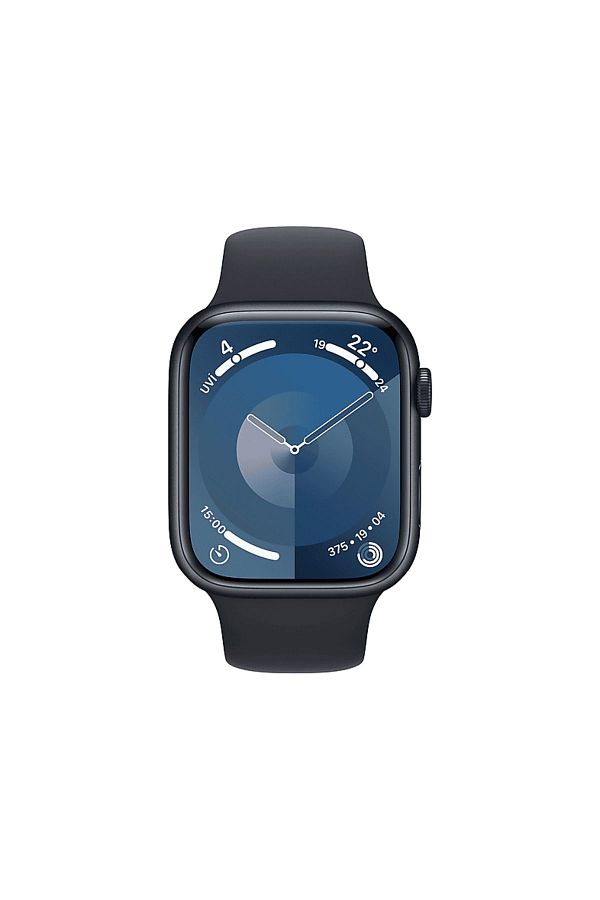 Apple Watch Series 9 GPS + Cellular MRMV3TU/A  45 mm Grafit Paslanmaz Çelik Kasa ve Gece Yarısı Spor Kordo