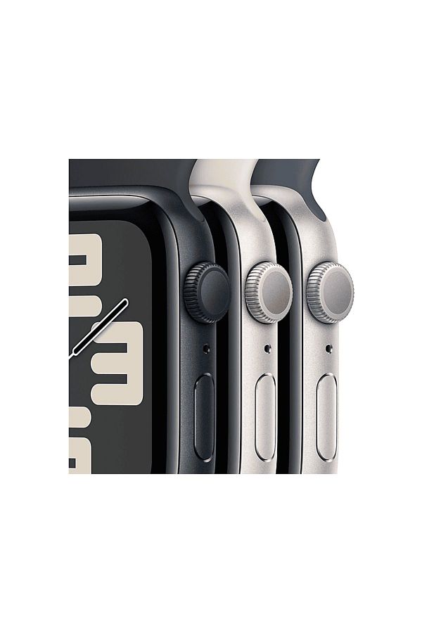 Apple Watch SE 2023 GPS + Cellular MRGX3TU/A  44 mm Yıldız Işığı Alüminyum Kasa ve Yıldız Işığı Spor Kordo - Görsel 3