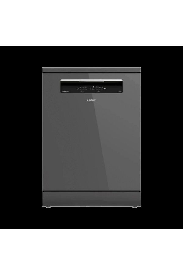 Arçelik 6167 Grion Gri Camlı Bulaşık Makinesi