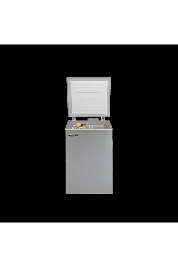 Arçelik 2105 G 104 L Silver Gri Renk Sandık Tipi Derin Dondurucu - Görsel 2