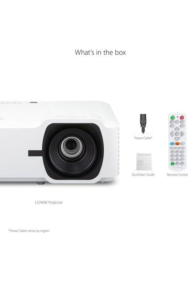ViewSonic 5000ansilümen Ls740w 1280x800 Lazer Projeksıyon - Görsel 3