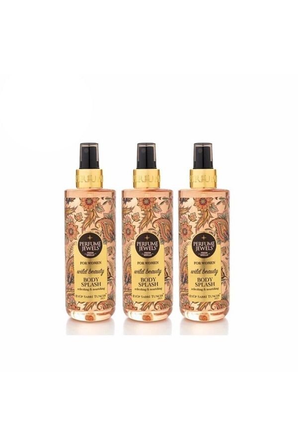 Pj Body Splash Wild Beauty 250 ml 3' lü Paket