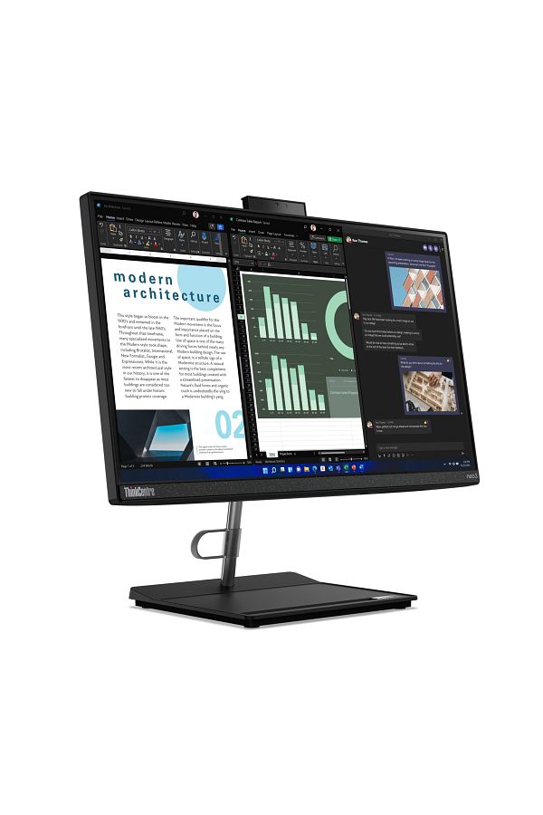 LENOVO ThinkCentre Neo 30a 22 Intel i5 12450H 16GB 512GB SSD 21.5" FHD fdos - Görsel 4
