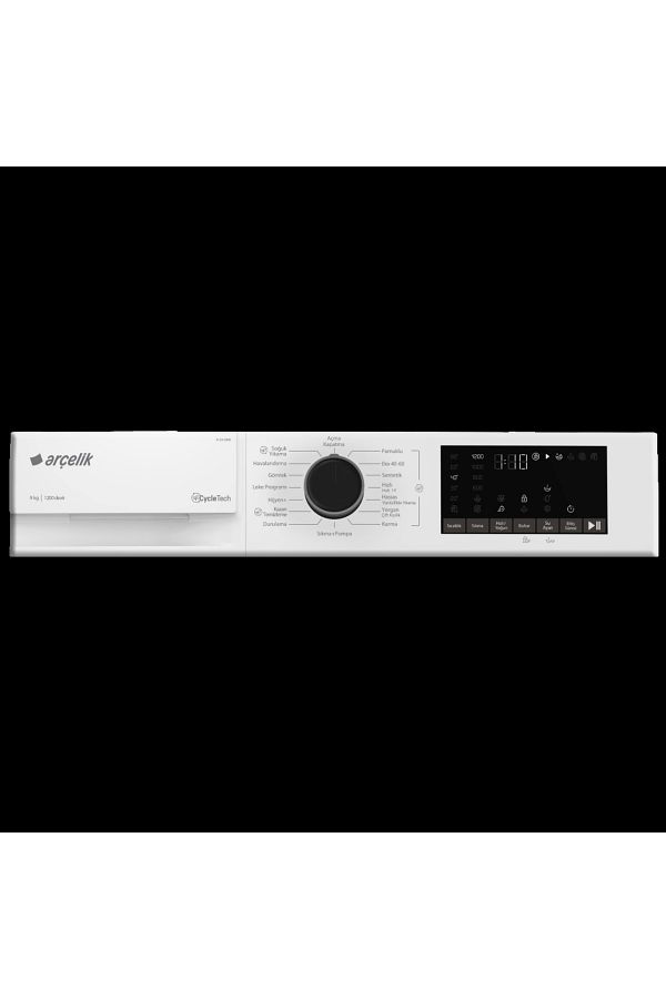 Arçelik 9120 Dmx 1200 Devir 9 Kg Çamaşır Makinesi - Görsel 3