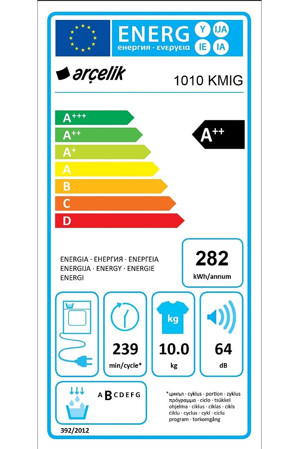 Arçelik 1010 Kmıg A Kurutma Makinesi - Görsel 6