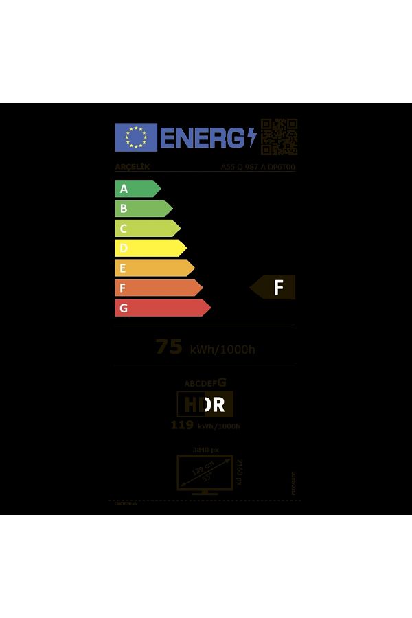 Arçelik Imperium 9 QLED A55 Q 987 A QLED/55’’ Televizyon - Görsel 5