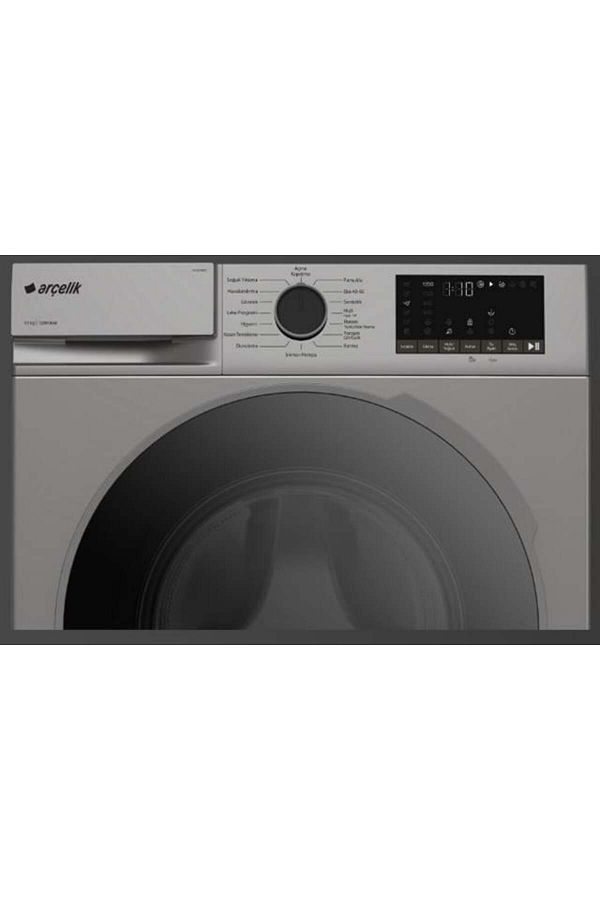 Arçelik 10120 MXS 10 Kg Çamaşır Makinesi Gri - Görsel 4