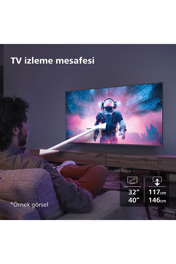 Philips 32PHS6009/62 32" HD Smart LED TV - Görsel 8