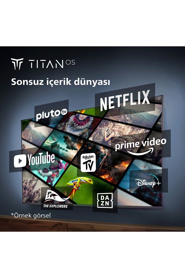 Philips 32PHS6009/62 32" HD Smart LED TV - Görsel 4