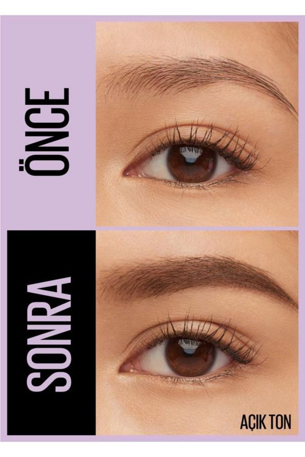 Express Brow Satin Duo Çift Taraflı Kaş Kalemi - 01 Açık Ton_4