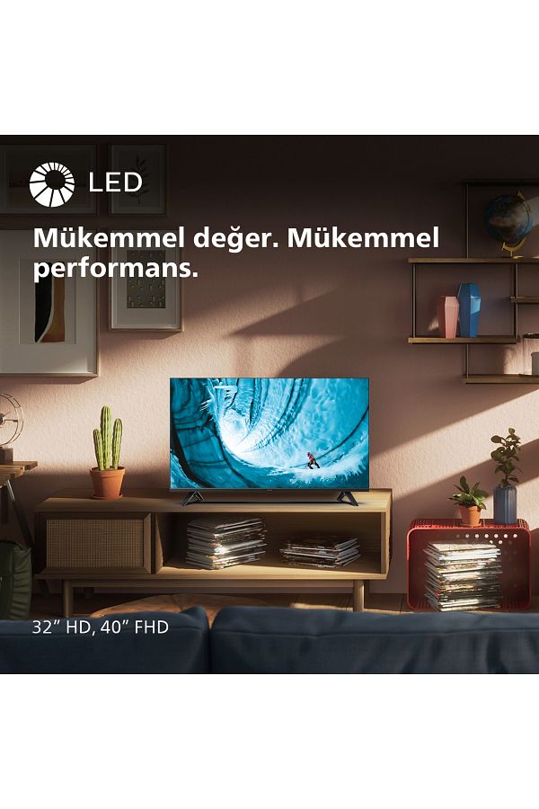 Philips 32PHS6009/62 32" HD Smart LED TV - Görsel 3