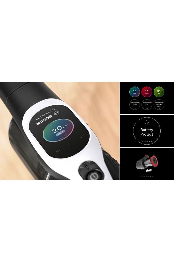 Bosch BCS1041WAC Unlimited 10 Şarjlı Dikey Süpürge - Görsel 4