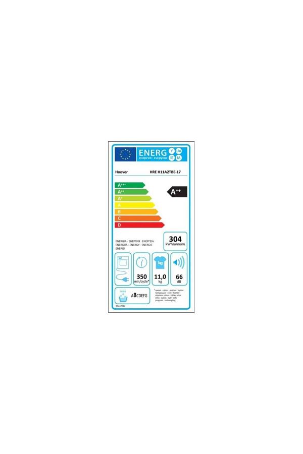 Hoover HRE-H11A2TBE-17 11 kg Wi-Fi + Bluetooth Bağlantılı Isı Pompalı Kurutma Makinesi - Görsel 5